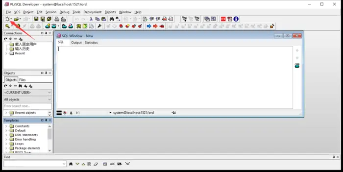 在Window本地安装Oracle11g，使用plsql连接，创建表空间，创建用户。