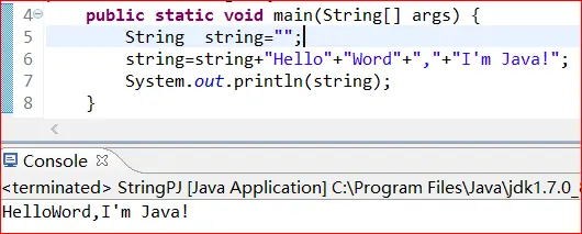 Java中StringBuffer、StringBuilder和String（+）区别