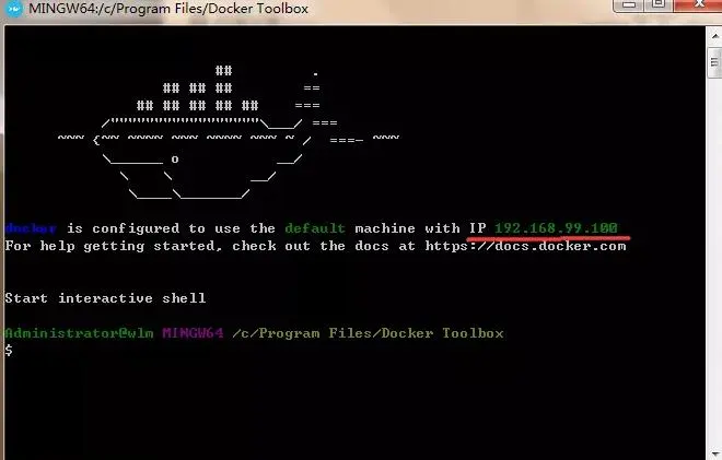 donet 微服务开发 学习-Docker环境搭建 win7 docker 环境配置