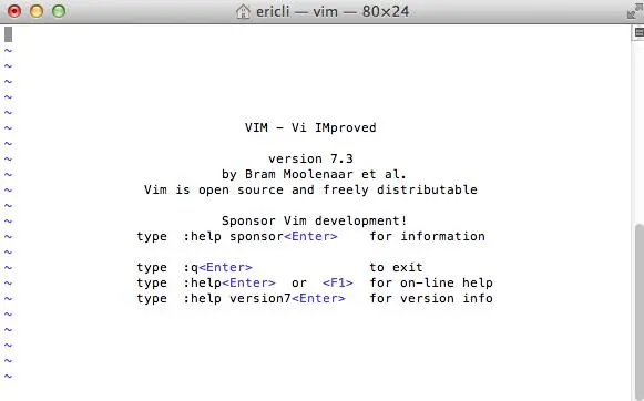 Mac开发利器之程序员编辑器MacVim学习总结