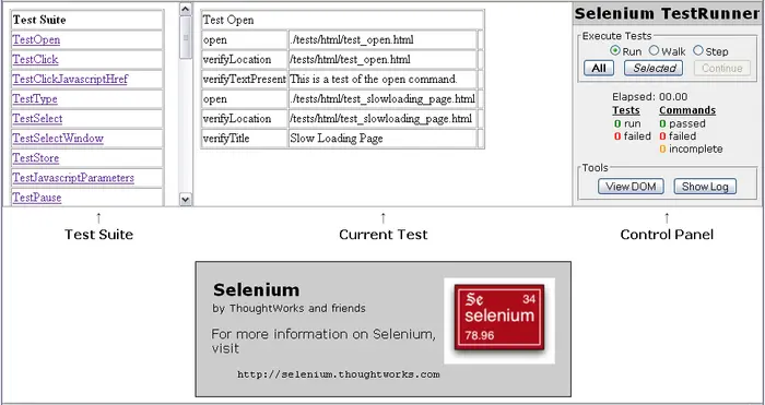 用Selenium测试web应用