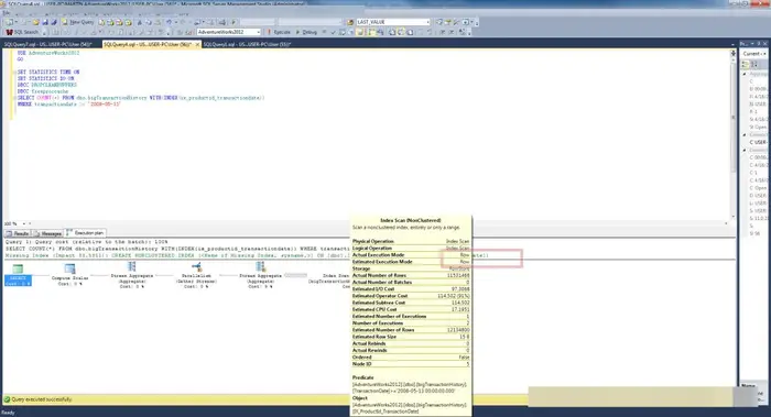 SQL SERVER 2012 COLUMNSTORE INDEX - 之二
