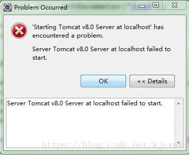 web开发 Tomcat启动报错 5种解决方法 Server Tomcat v8.0 Server at localhost failed to start . 五种综合解决方法