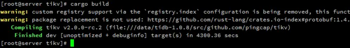 TiDB在Centos7上通过源码编译安装