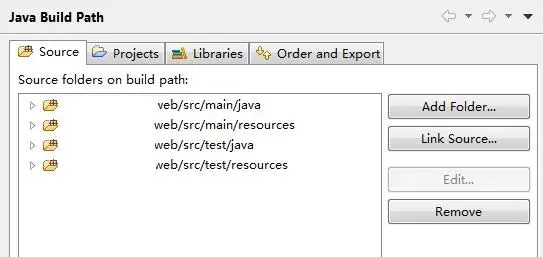 the resource is not on the build path of a java project错误