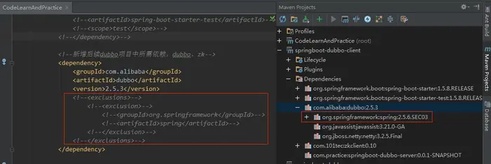 Springboot整合dubbo构建maven多模块项目（一）- 项目创建和pom.xml中jar包配置