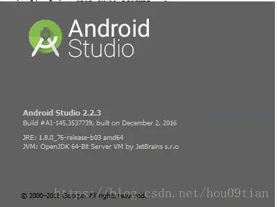 Android Studio导入程序时显示Connection time out的处理方法