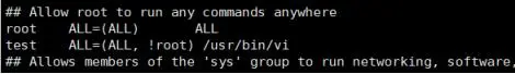 ## linux sudo root 权限绕过漏洞(CVE-2019-14287)复现