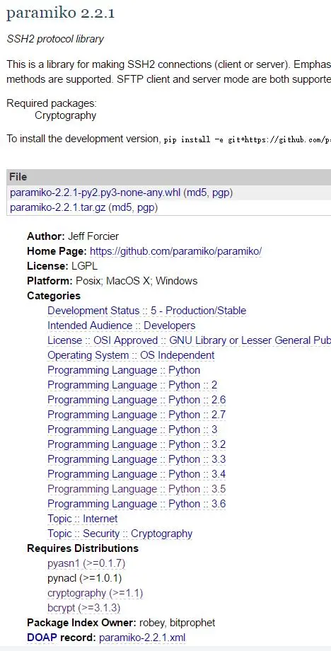 Python 3.x--paramiko模块安装过程中的错误