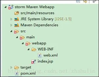 Eclipse创建maven的Web项目