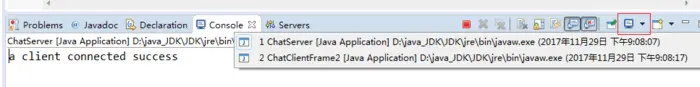java在线聊天项目0.4版本 制作服务端接收连接，客户端连接功能 新增客户端窗口打开时光标指向下边文本域功能，使用WindowListener监听WindowAdapter