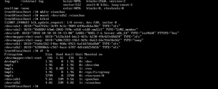 Linux之磁盘与文件系统（三）