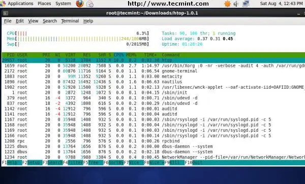linux服务器性能查看命令