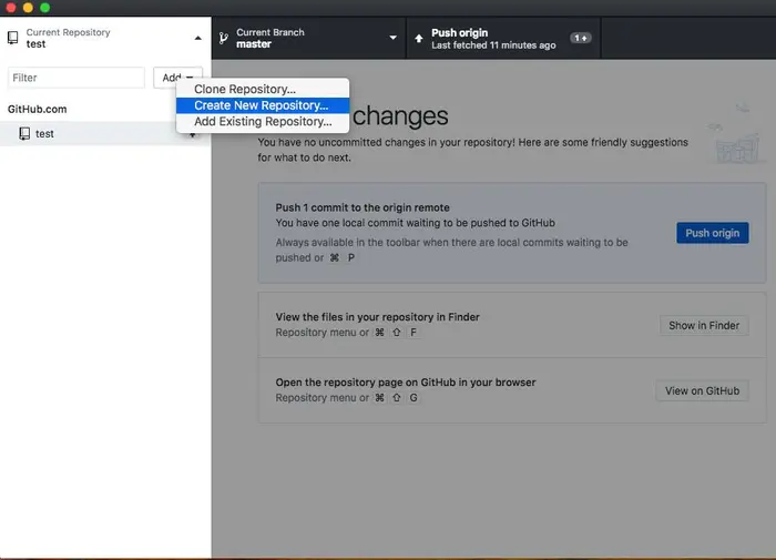 Mac 利用Github Desktop客户端上传本地代码至github