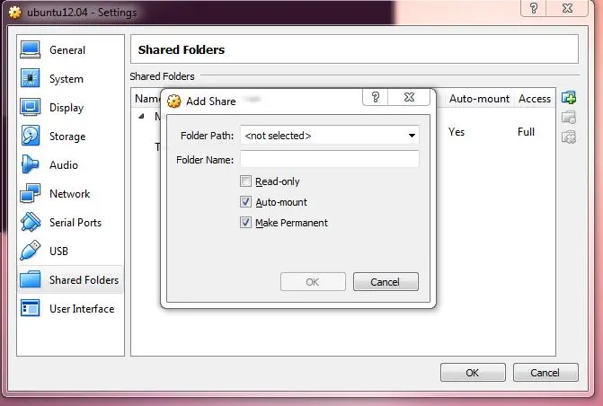 virtualbox 安装Ubuntu的问题