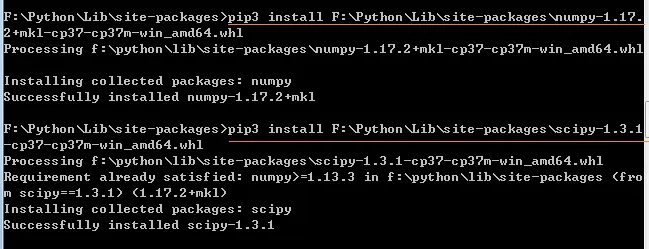 Python3中解决import sklearn时出现的如下错误：”ImportError: DLL load failed: 找不到指定的模块。”