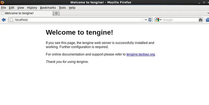 在Linux下的Tengine安装和配置