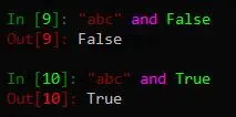 python 中 True 和 False、逻辑运算符