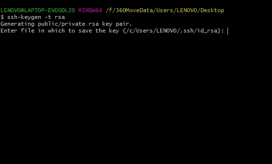 Git设置SSH公钥创建仓库（为上传项目做准备）