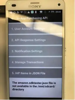 Amazon App Tester工具的安装和配置&amp;Amazon内购接入流程以及测试