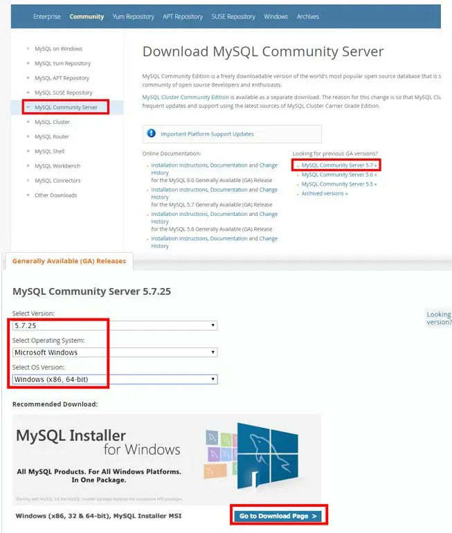 windows2012服务器中安装php7+mysql5.7+apache2.4环境