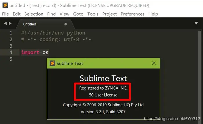 关闭 Sublime Text 3 自动更新 及 完美注册