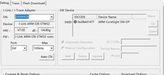 STM32芯片Jlink下载不了程序的问题Error:Flash Download failed "cortex-M4"