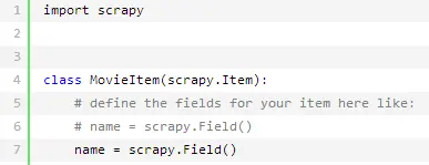 Python爬虫框架Scrapy入门