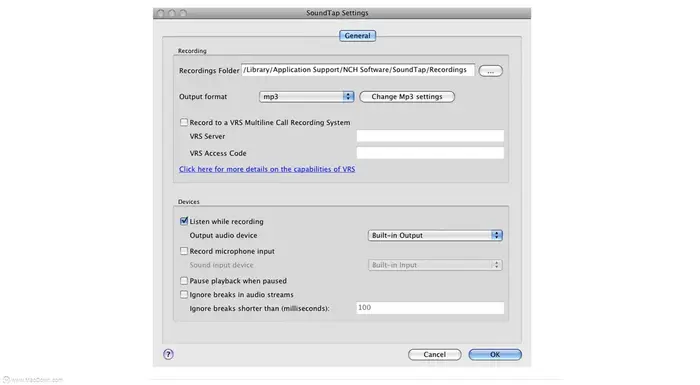 NCH SoundTap Plus for mac(苹果电脑录音软件)