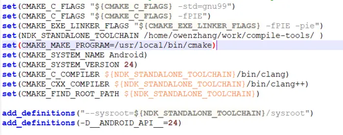 OpenCV3.4.0 Android平台交叉编译（CMake）