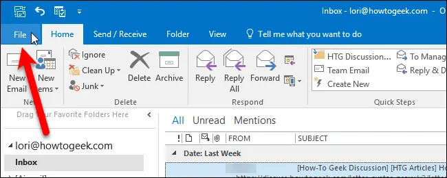 outlook邮件路径更改_如何在Outlook中更改电子邮件的“答复”地址