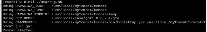 Linux系统中安装tomcat