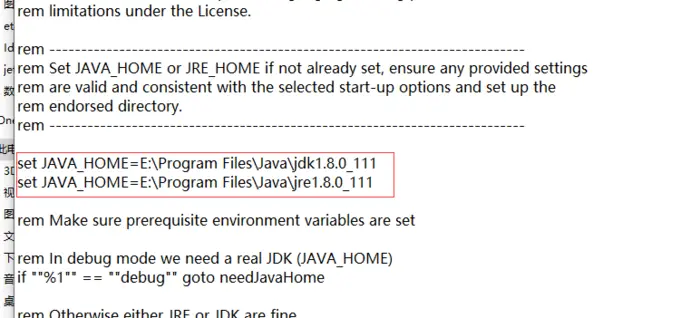 配置Tomcat服务器，并解决Neither the JAVA_HOME nor the JRE_HOME environment variable is defined的问题