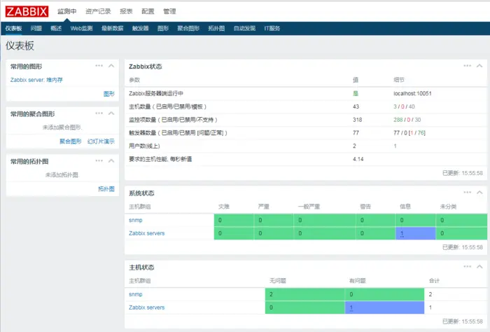 Zabbix-web的中文显示及其乱码问题解决方法
