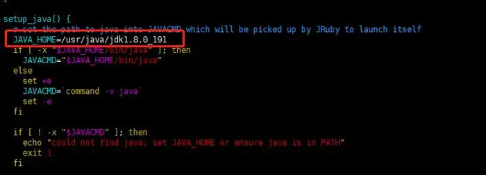 logstash用shell脚本启动报could not find java; set JAVA_HOME