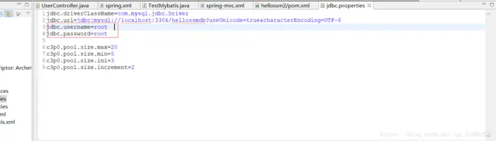 java.sql.SQLException: Access denied for user 'root '@'localhost' (using password: YES)