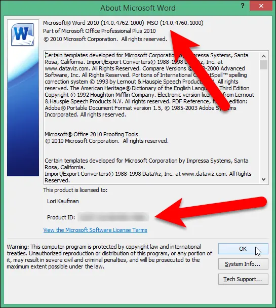微软office64位_如何找出您正在使用哪个版本的Microsoft Office（以及它是32位还是64位）...