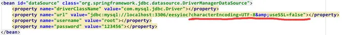 在spring中使用jdbcTemplate连接mysql数据库连接不上的问题