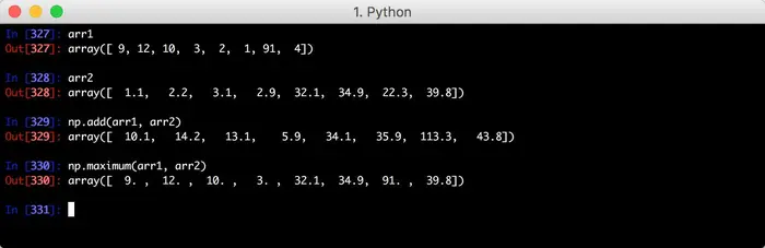 利用Python进行数据分析(6) NumPy基础: 矢量计算