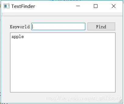 C++ GUI Qt编程之路------创建一个基于Qt Widget的Text Finder应用程序