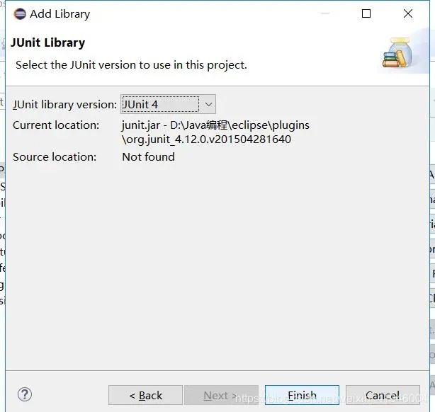 eclipse The import junit cannot be resolved