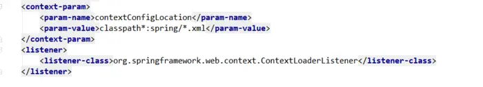 web项目web.xml的配置中 context-param 配置作用