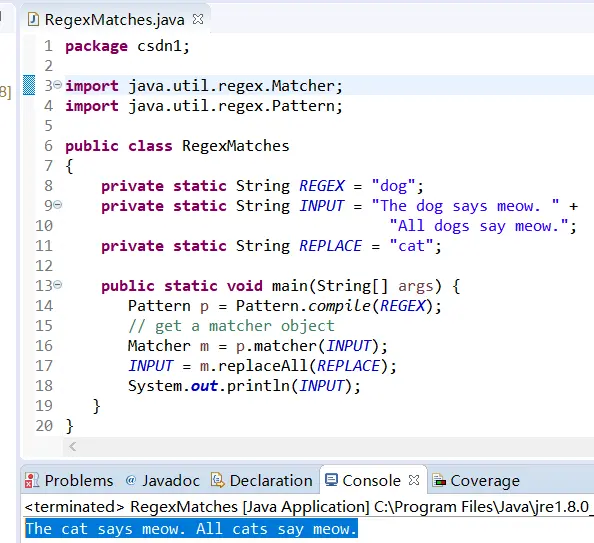 Java正则表达式（简介+捕获组+语法+Matcher 类的方法+..干货！！.）