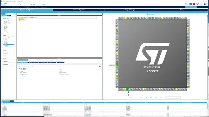 STM32CubeMX学习笔记——STM32H743_DAC