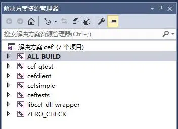 CEF小白人系列5-从最简单的二进制项目开始编译cefclient（3）用VS2015编译调试cef.sln
