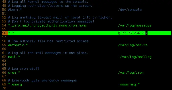 linux——系统日志的信息、采集、查看、保存