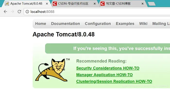 手动安装Tomcat服务器