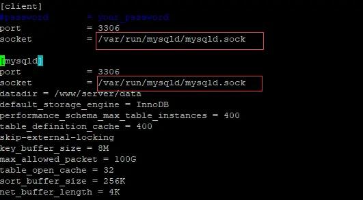 ubuntu解决mysql ERROR 2002 (HY000): Can't connect to local MySQL server through socket '/var的问题