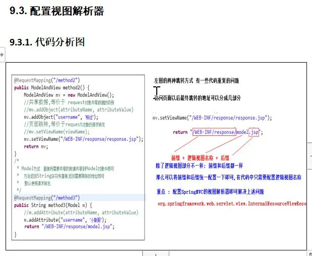 SpringMVC：SpringMVC执行流程和原理，RESTful风格支持，请求中文乱码问题， 响应传值方式， 转换JSON数据...