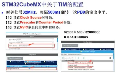 定时器基本原理及在STM32CUBEMX中的应用